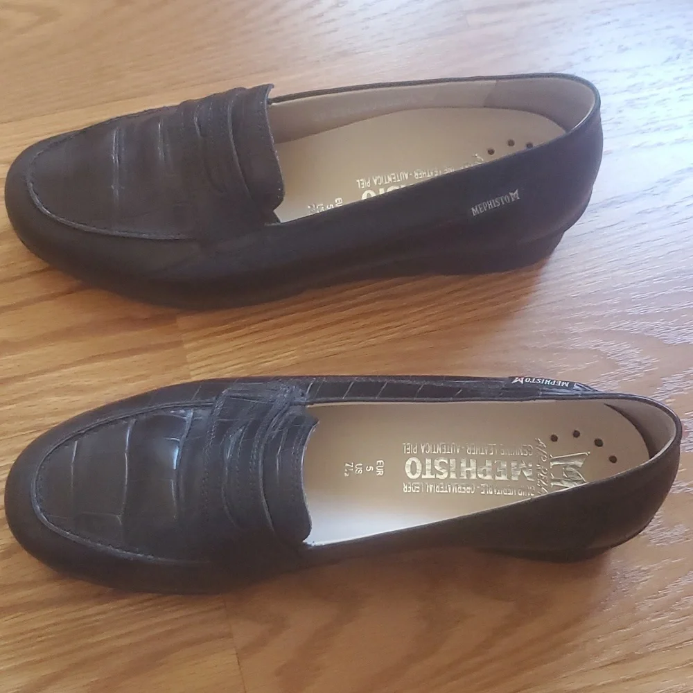 Mephisto Shoes Air Relax Women Black Size 7.5 - Picture 2 of 5